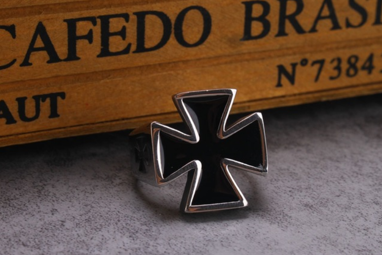 Cross Ring Hipster Ring