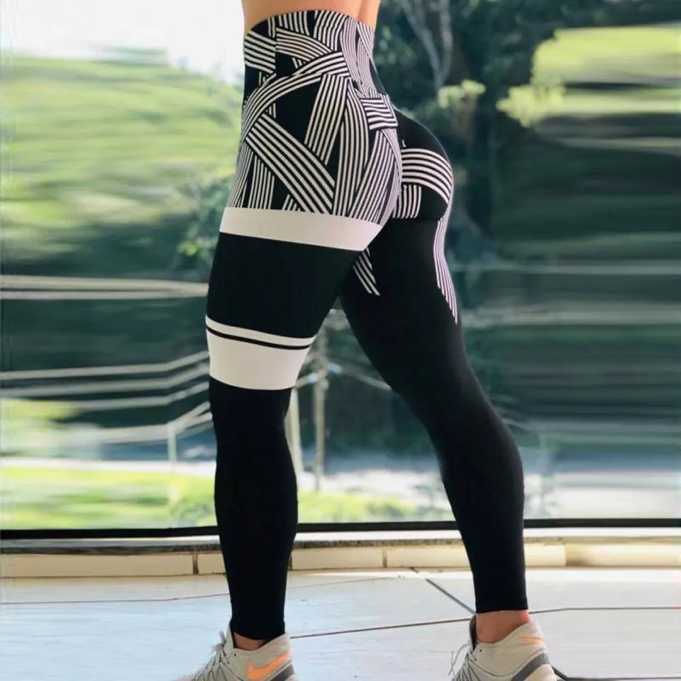 Yoga Sports Leggings - Black