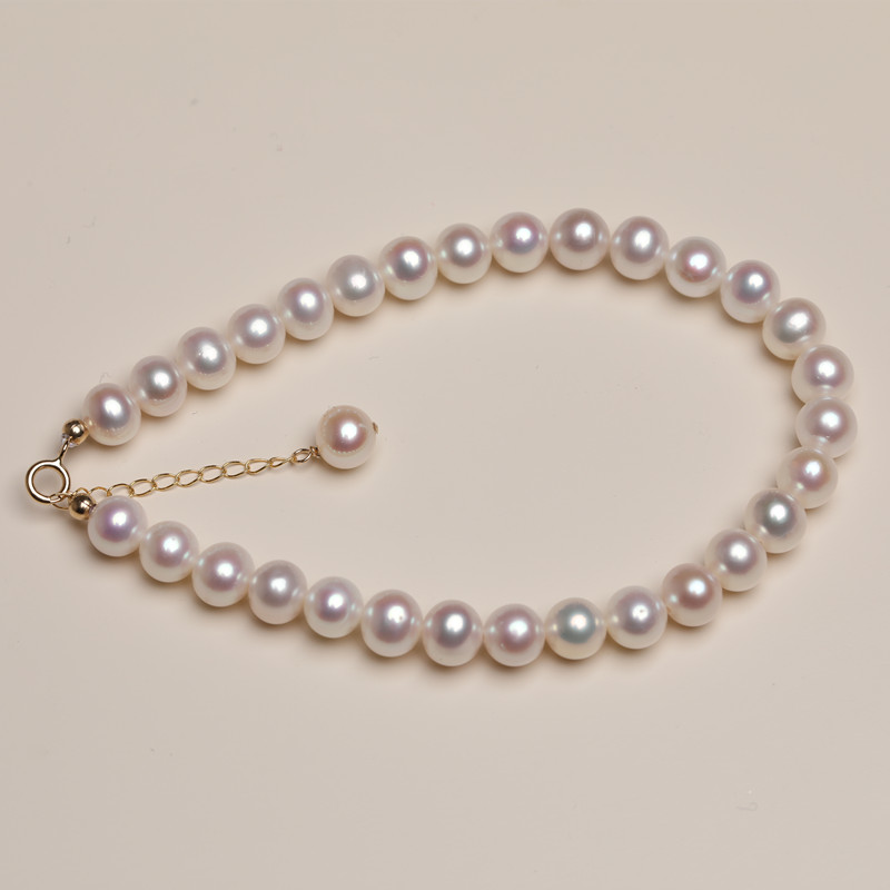 Natural Freshwater Pearl Bracelet — foto 4