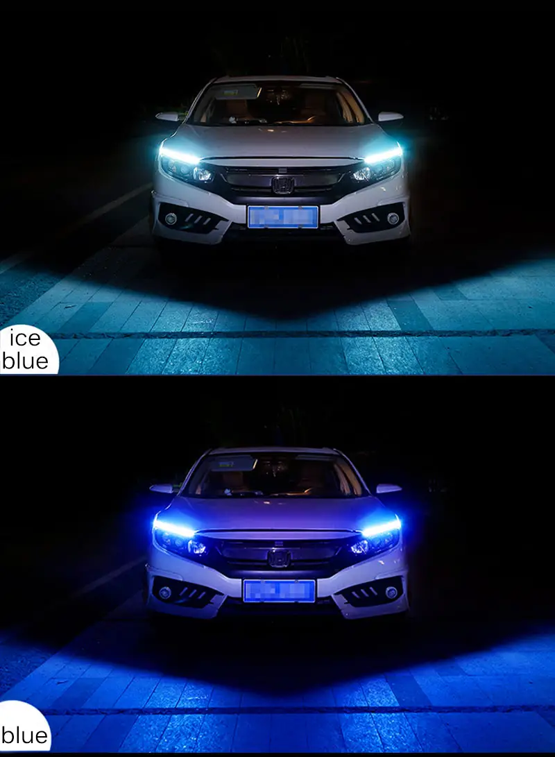 Car Light Turn Signal Led Strip Daytime