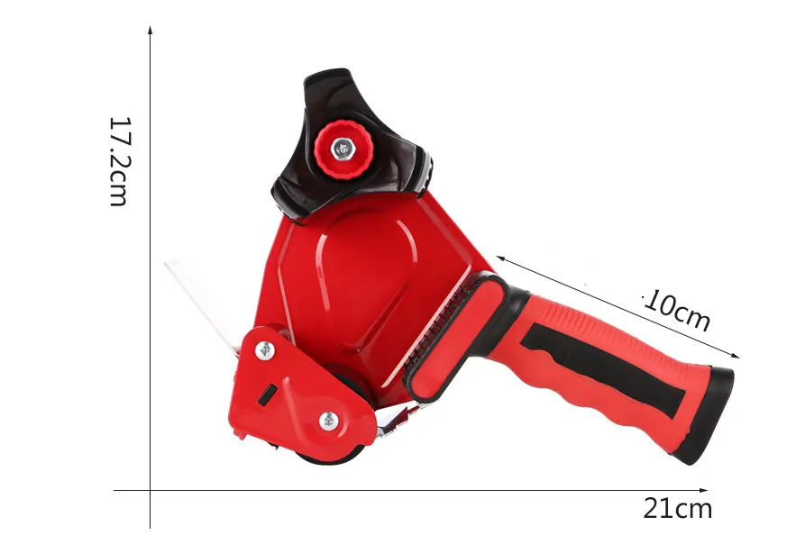 Tape machine tape gun 2 inch 4.8cm - Red