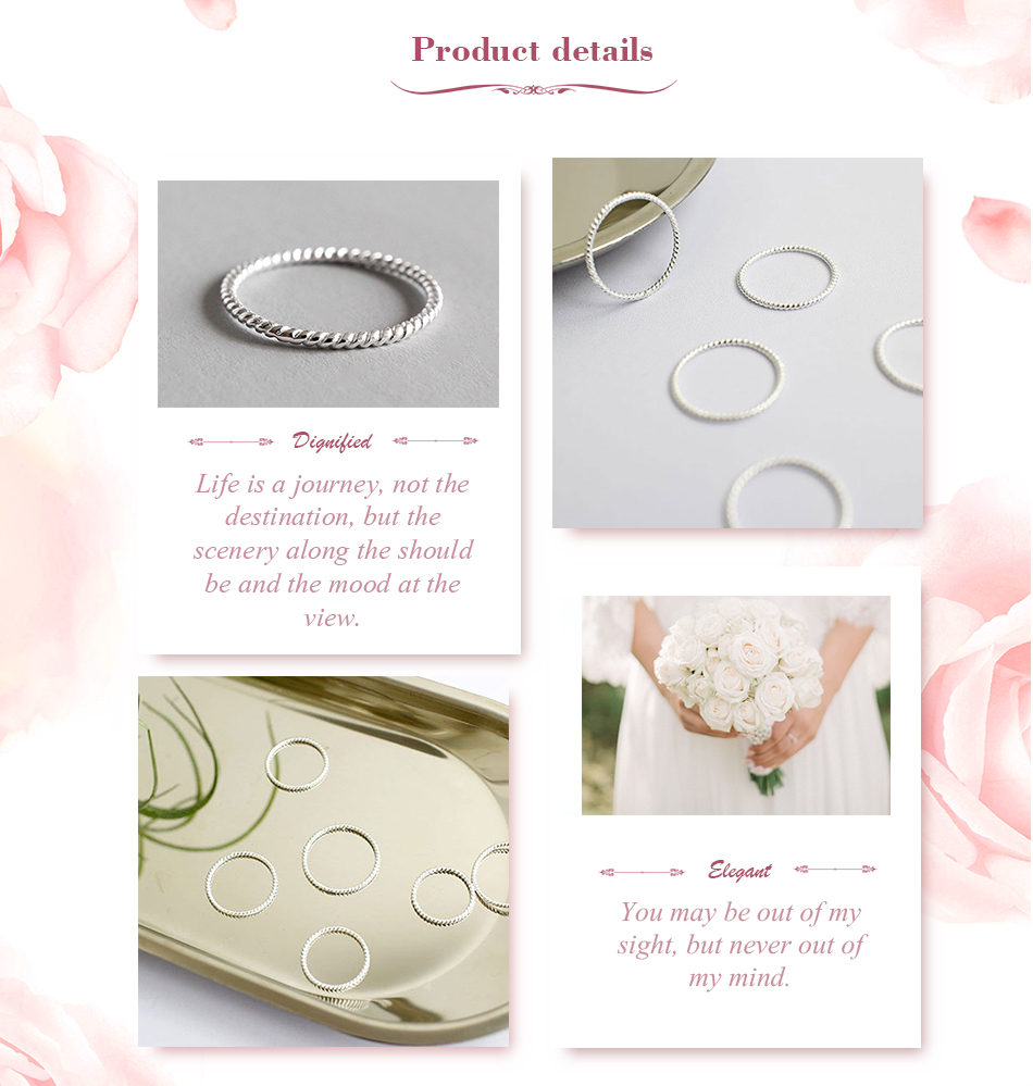 999 sterling silver ring twist ring ring couple couple ring