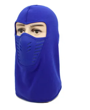 Winter Outdoor skiing bicycle face mask Dark Blue - Shop at LoveMi