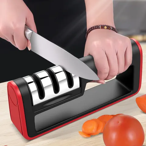 Professional Knife Sharpener Diamond Quick 3 Stages Sharpening Tools