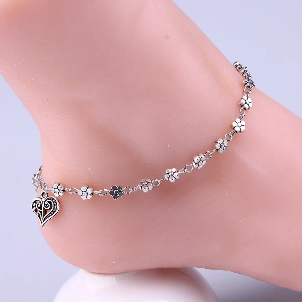 Heart Shaped Anklet