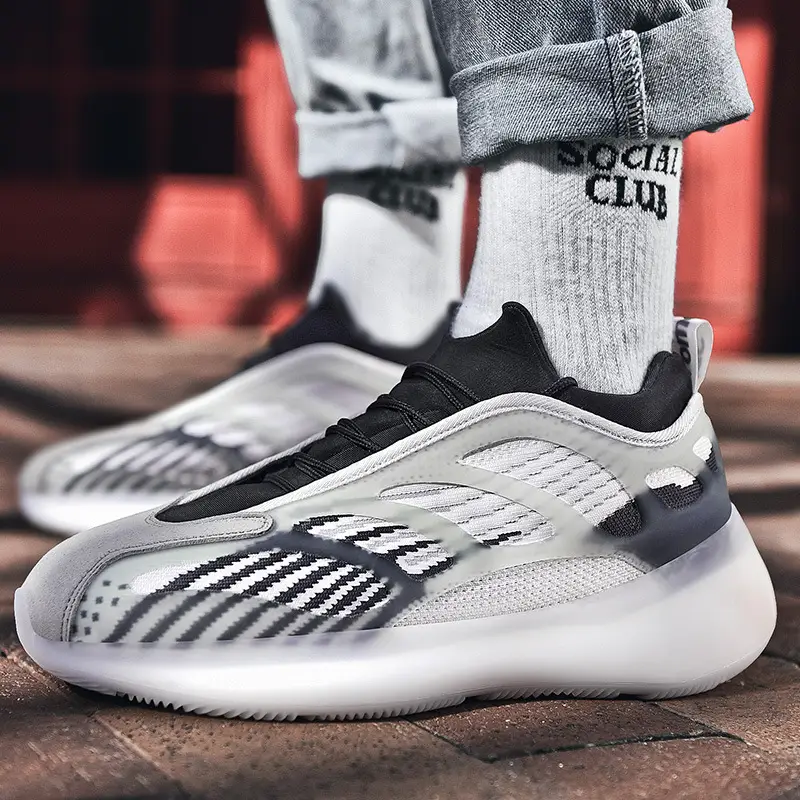 Night Reflective Popcorn Platform Shoes