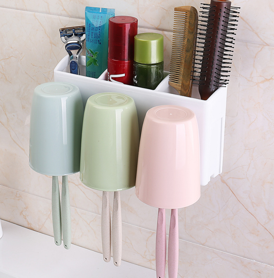Toothpaste rack