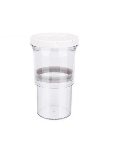 Vacuum pumpable storage box - Transparent