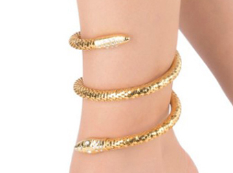 Snake anklet