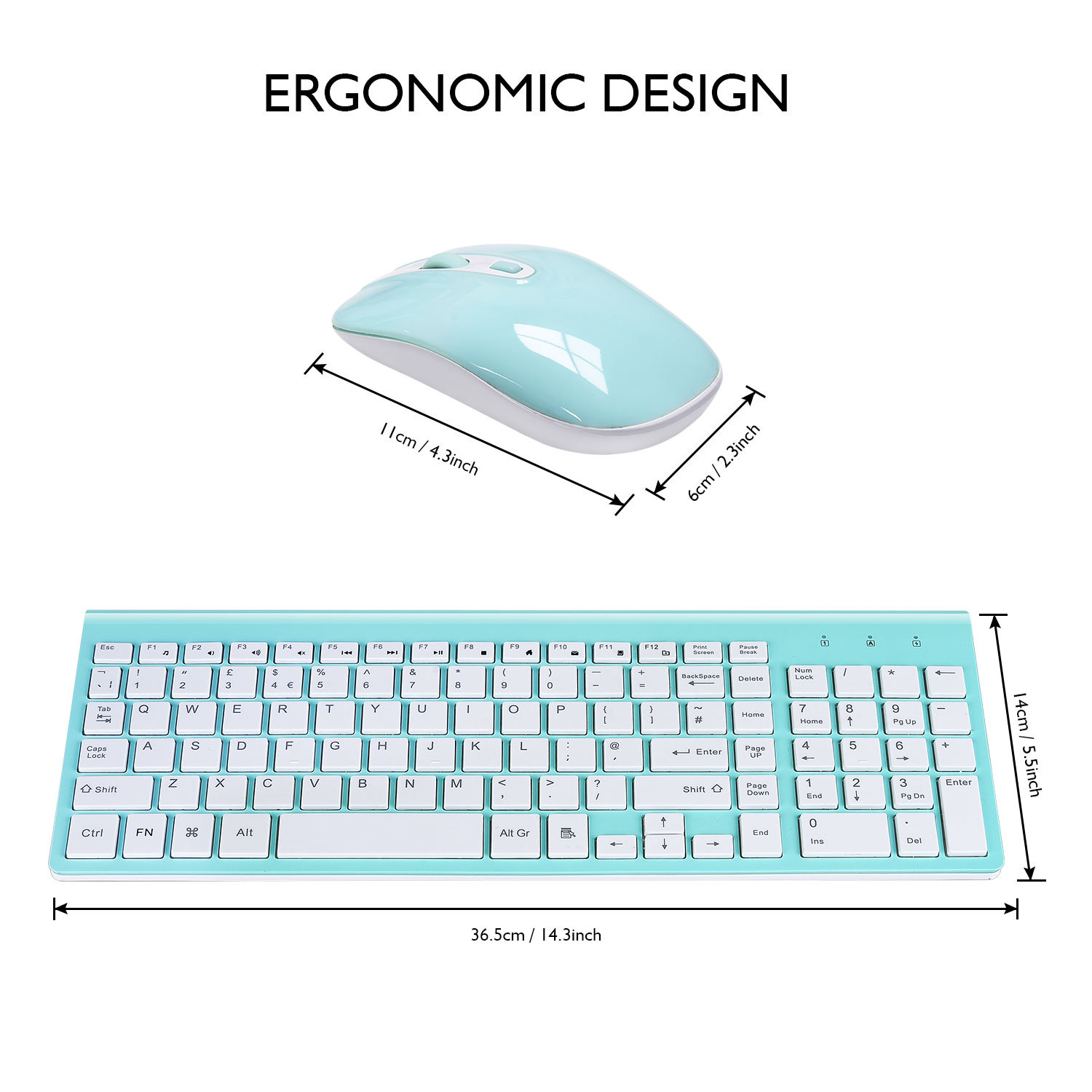 Trådløst tastatur - Miniatyr 6