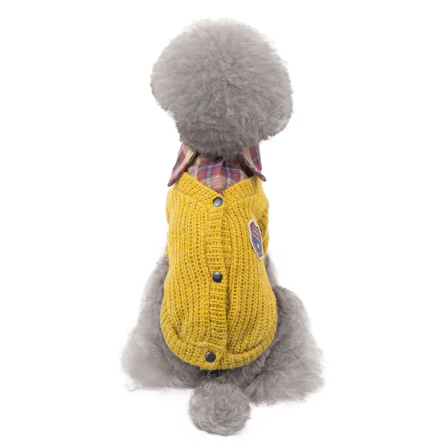 Pet Clothing Academy Wind Dogs Cats Out Clothing Yellow - Shop at LoveMi