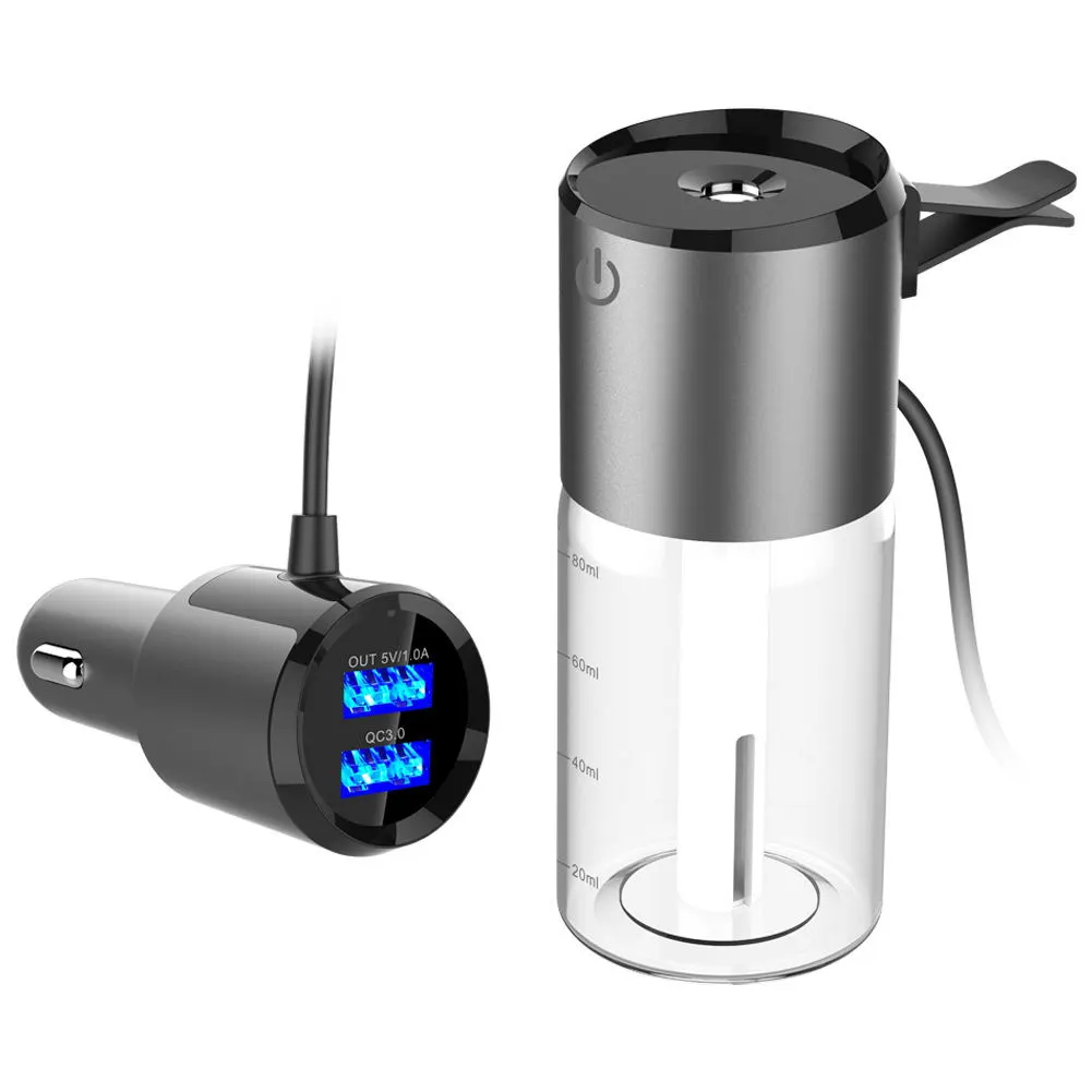 Newest car air humidifier - Grey