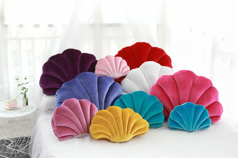 Simulation Shell Pillow Cushion Doll Nap