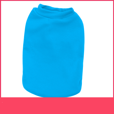Customized pet clothes text pattern cat dog clothes Peacock Blue - Shop at LoveMi
