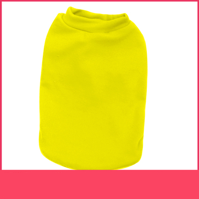 Customized pet clothes text pattern cat dog clothes Yellow - Shop at LoveMi