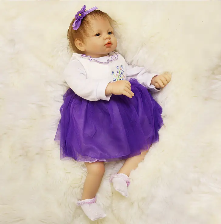 Simulation plastic doll