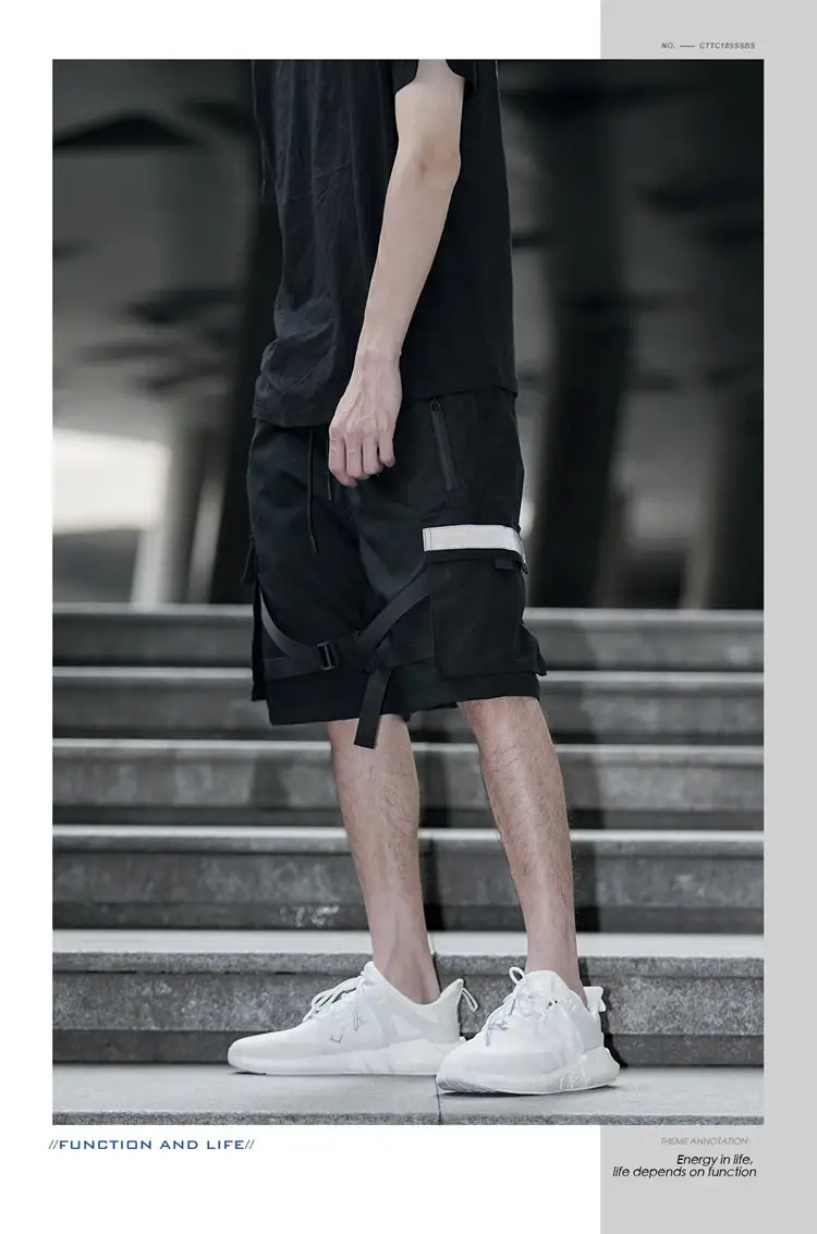 Paratrooper pants reflective overalls