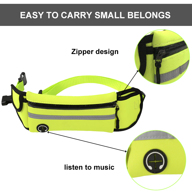 Pet Waist Bag Sports Traction Rope Reflective Waterproof Running Traction Rope — foto 5