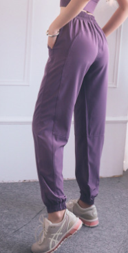 Hip-up stitching European and American sports quick-drying yoga pants