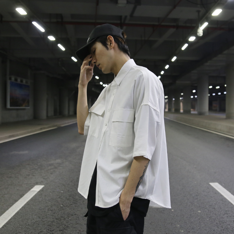 Drop Shoulder Work Shirt