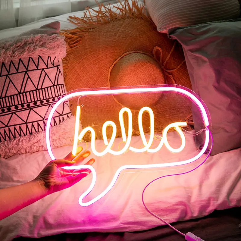 Neon decoration ins creative wall bar atmosphere