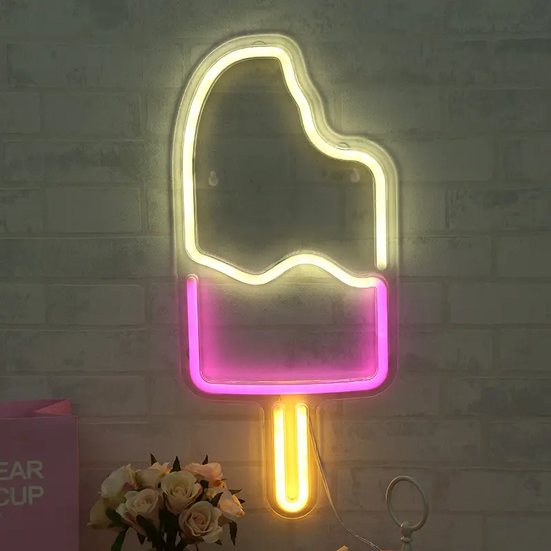 Neon decoration ins creative wall bar atmosphere