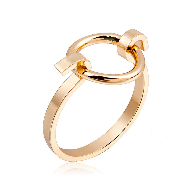 Circle pattern texture ring