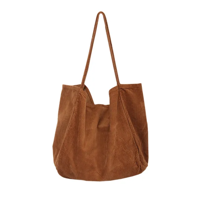 Vintage corduroy shoulder bag Brown - Shop at LoveMi