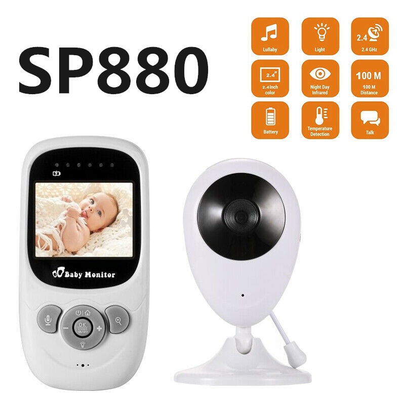 Wireless Baby Monitor with Camera/ Night Vision/ Audio & Motion Detection