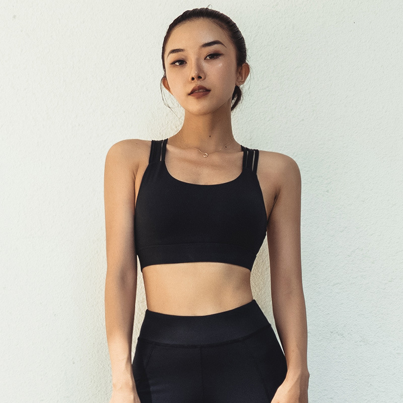 Title 3, Cross beauty back rimless sports bra