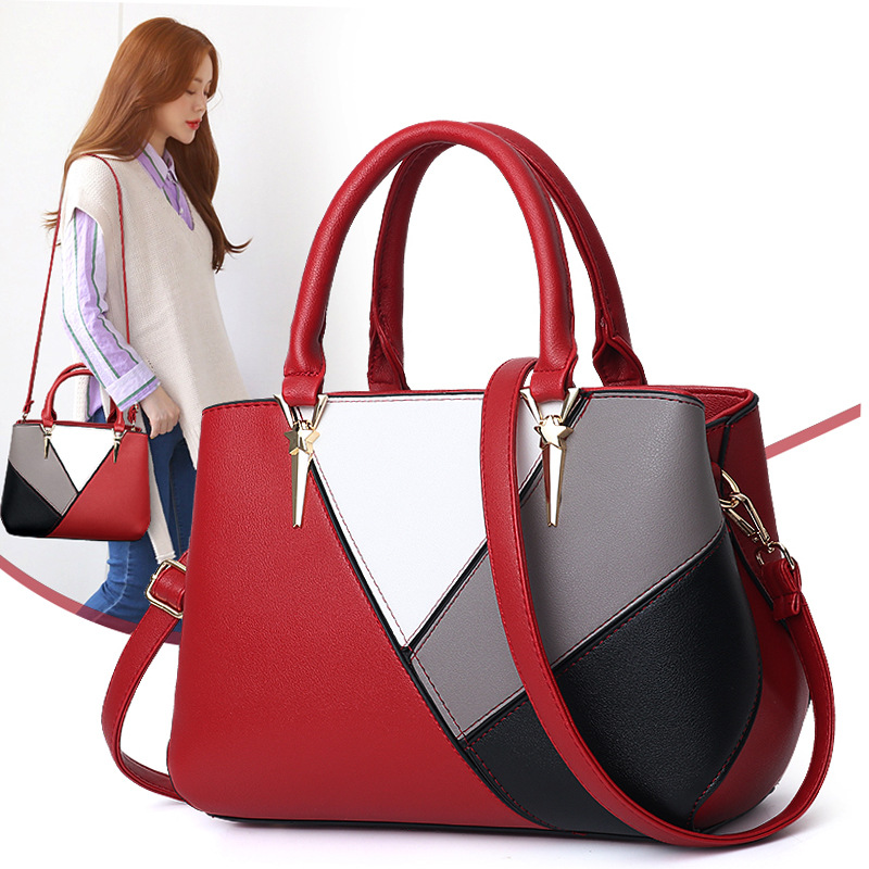 Grand sac à main femme simple et sauvage — PU 3