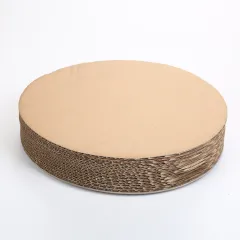 Corrugated cat scratch board cat toy - Light Color - View 1