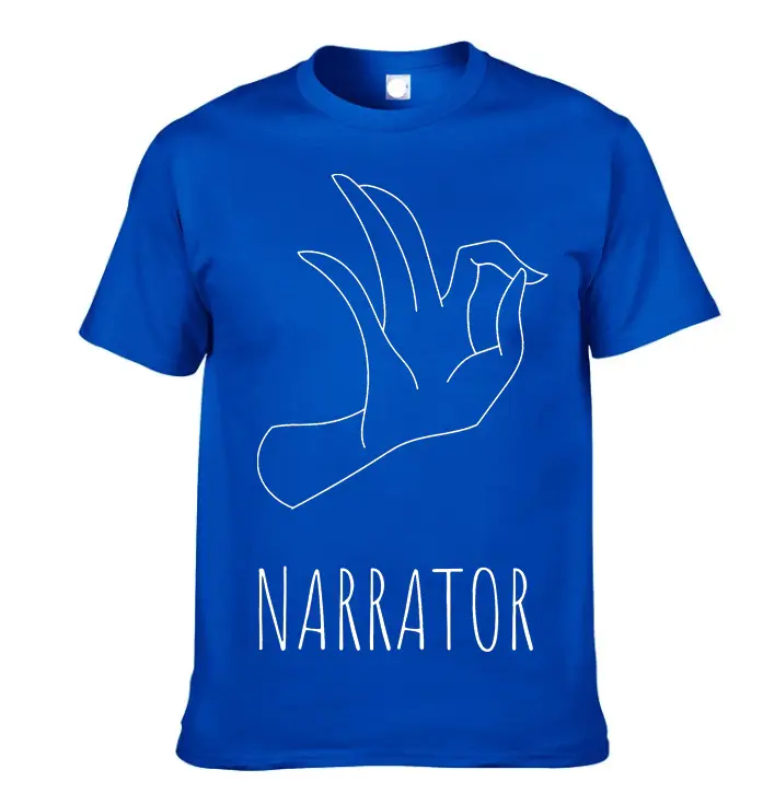 Gesture print short sleeve