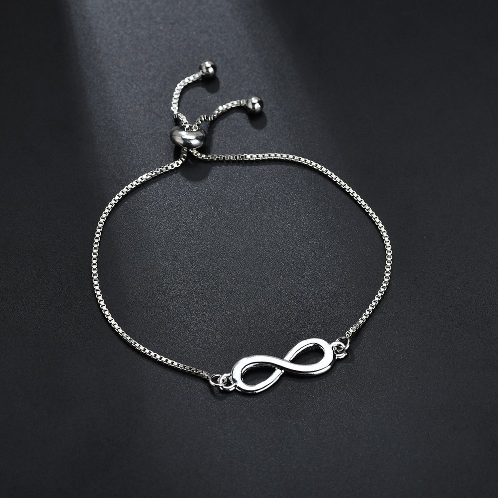 Alloy 8 word bracelet