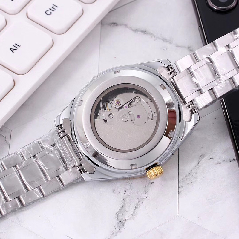 Men's Steel Band Mechanical Watch