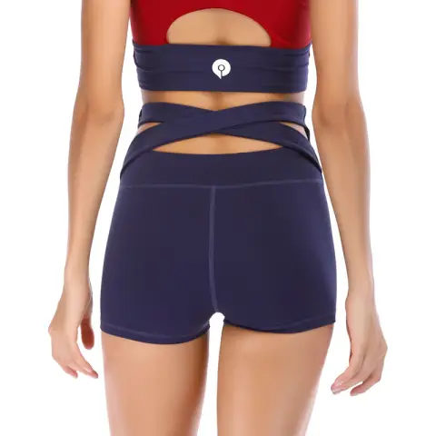 Sport Shorts Women High Waist Seamless Yoga