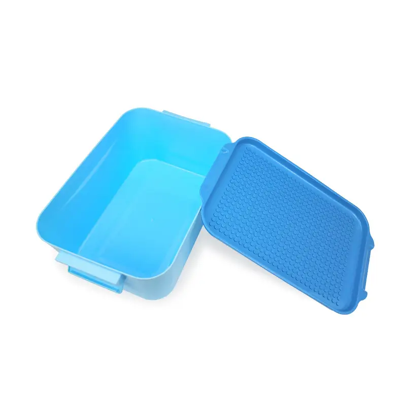 Small particle building block storage bucket