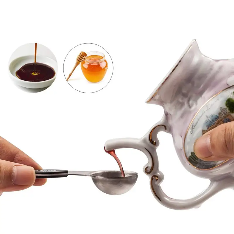 Stainless steel double-head measuring spoon