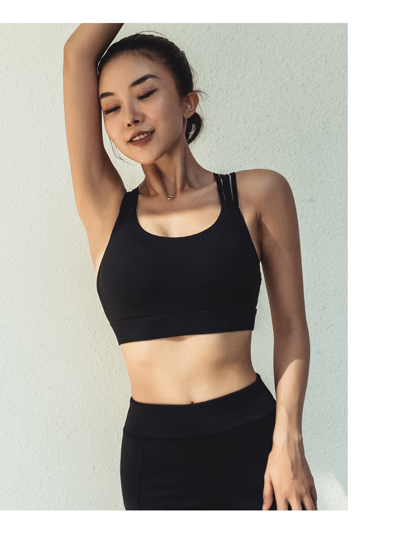 Title 9, Cross beauty back rimless sports bra