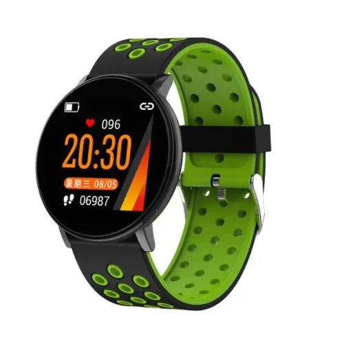 New W8 round screen 1.3 inch color screen smart bracelet