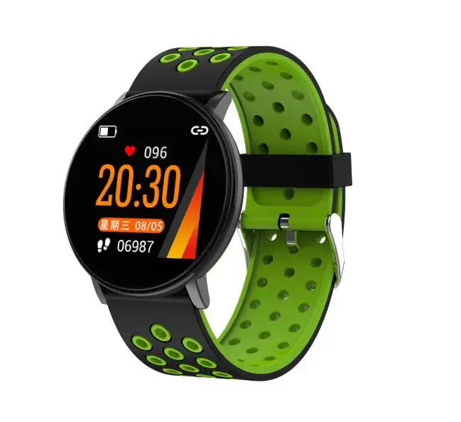 New W8 Round Screen 1.3 Inch Color Smart Bracelet