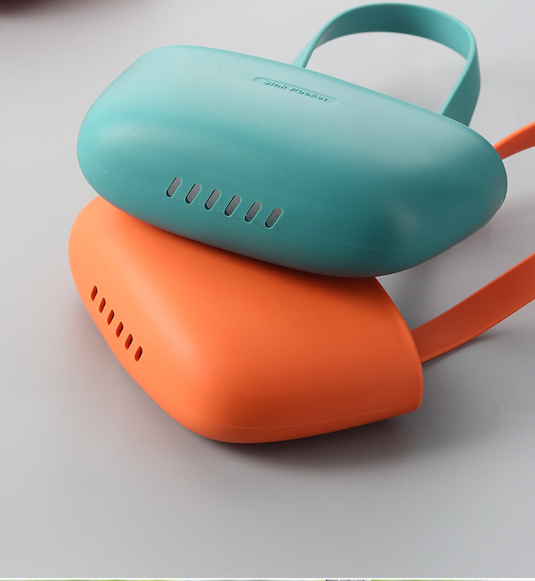 Free punch sink sink drain bag faucet sponge rack