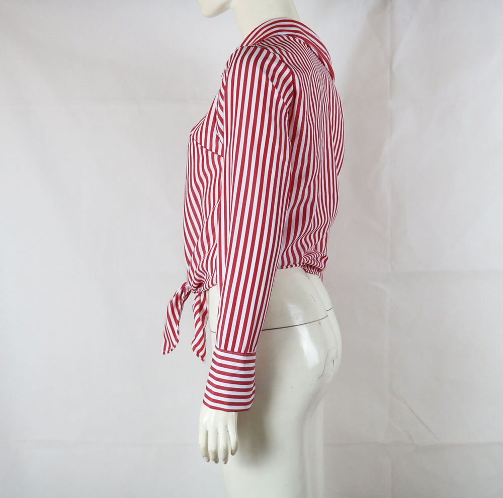 Striped long sleeve shirt