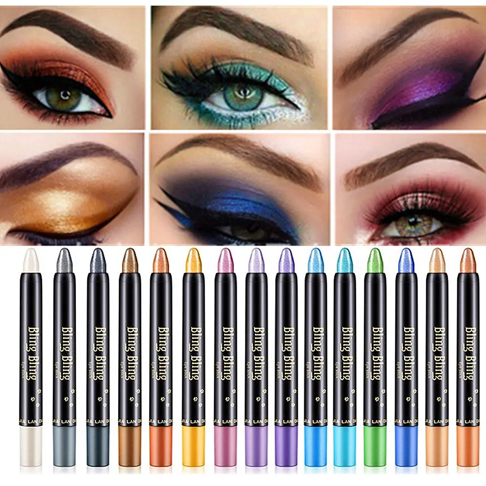 Pearlescent Silkworm Eyeshadow Pen Lasting Waterproof and Not Blooming