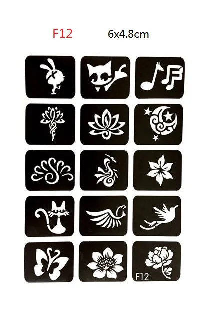 Juice Flash Tattoo With Hollow Template F12 - Shop at LoveMi