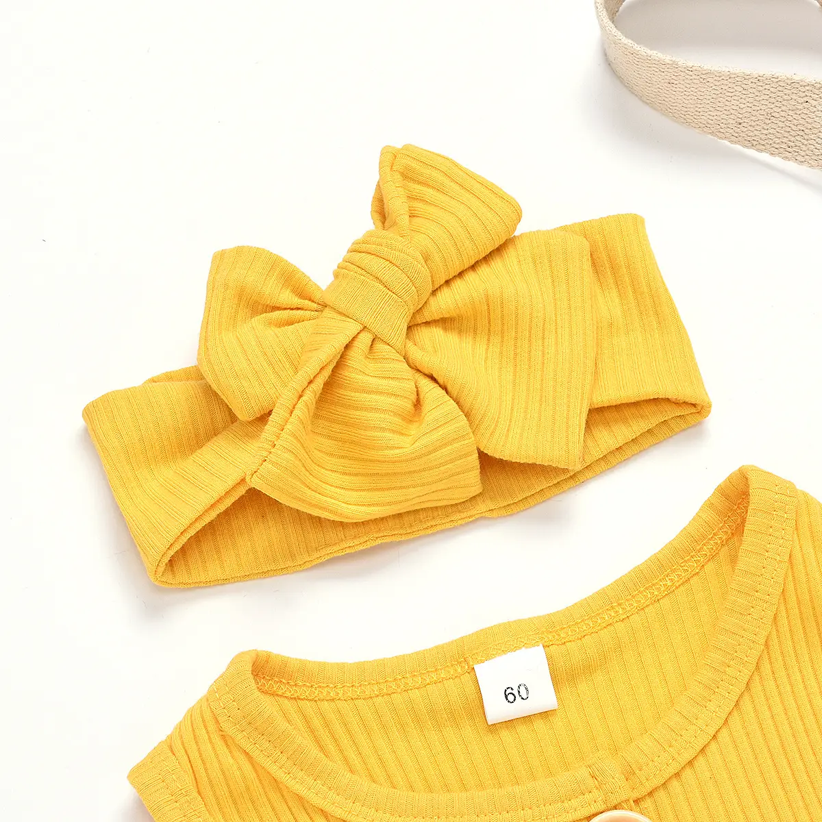 Featured button baby climbing suit