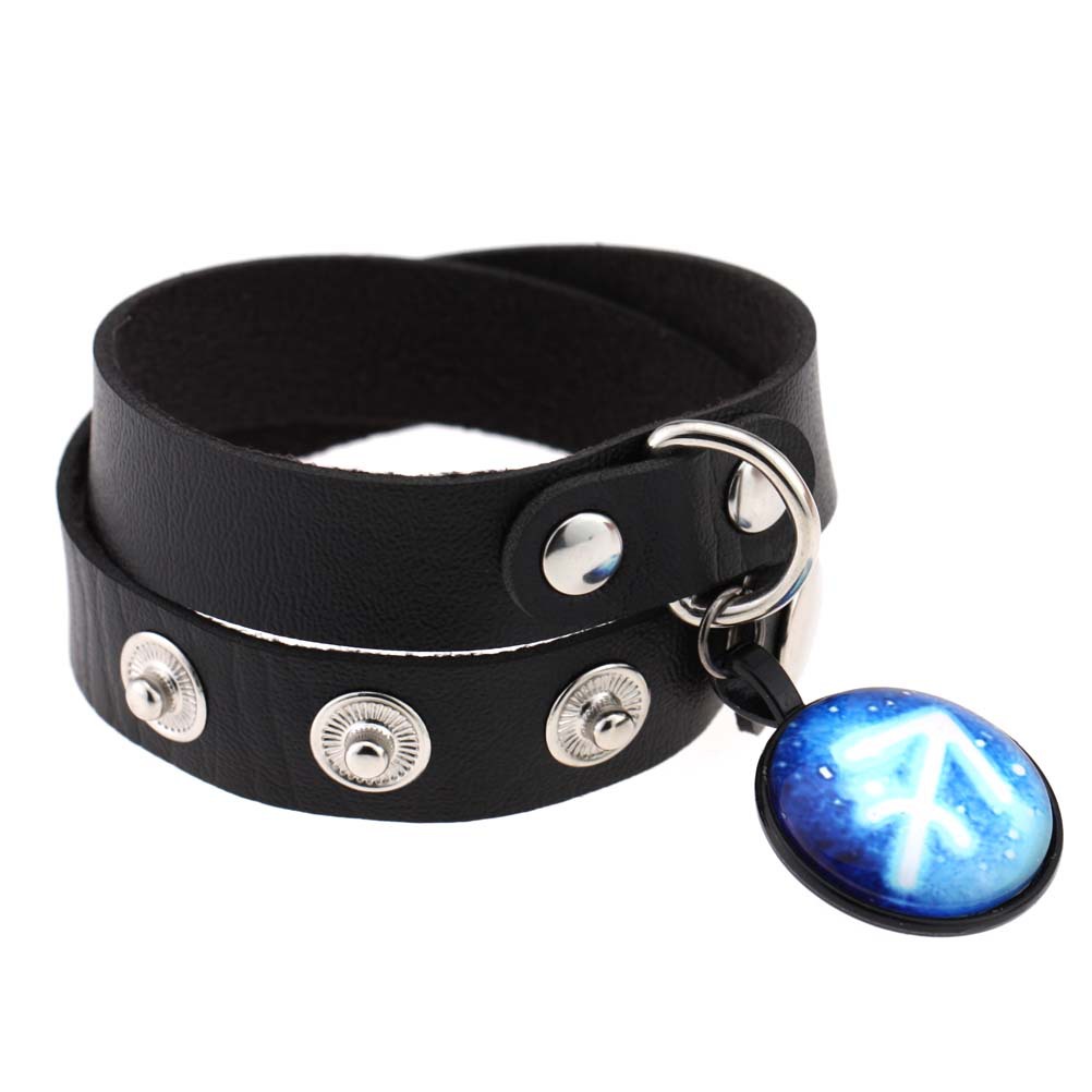 Twelve Constellation Alloy Pendants