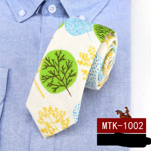 Cartoon cotton and linen tie Mtk 1002 - Shop at LoveMi