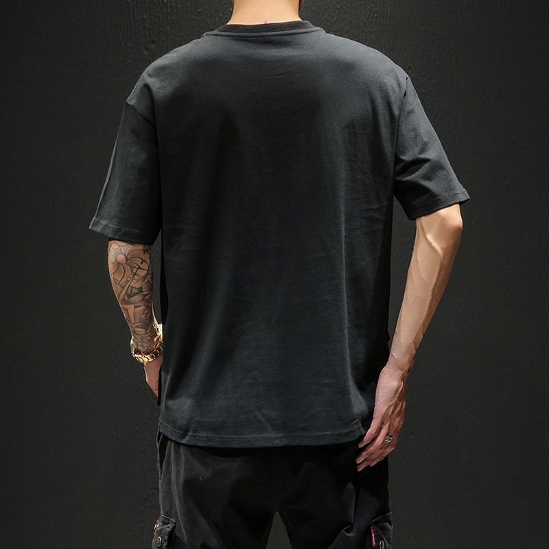 Multicolor Cargo Short Sleeve T-Shirt