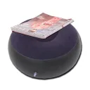 Blue Round Stool